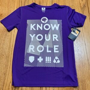 Size Boys Med Overwatch League Los Angeles Gladiators Know Your‎ Role Tee Shirt